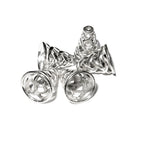 925 Sterling silver Bead Cones, Jewelry making, Beading cones, Sterling silver, Silver 925, Lariat, End caps, Silver cone - 1 pair (2 piece)