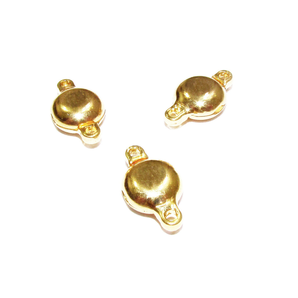 14K Yellow gold filled Magnetic Clasps size 16.8x9.2 mm, Magnetic clasps, Jewelry making, Clasp findings, Gold filled clasp - 1 piece