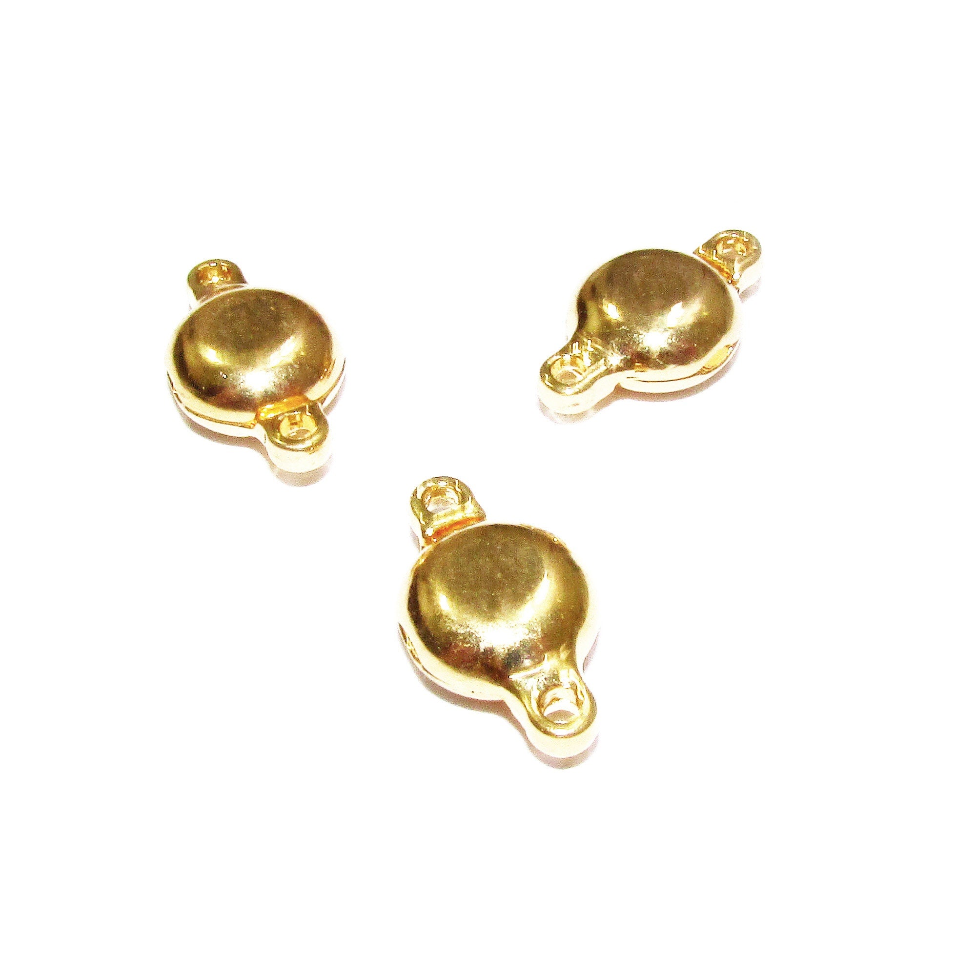 14K Yellow gold filled Magnetic Clasps size 16.8x9.2 mm, Magnetic clasps, Jewelry making, Clasp findings, Gold filled clasp - 1 piece