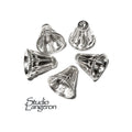 925 Sterling silver Bead Cones, Jewelry making, Beading cones, Sterling silver, Silver 925, Lariat, End caps, Silver cone - 1 pair (2 piece)