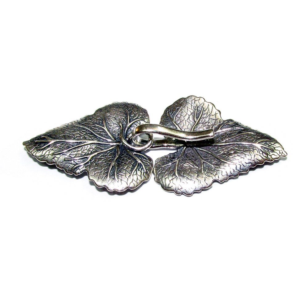 925 Sterling Silver Large Hook Eye Decorative Clasp