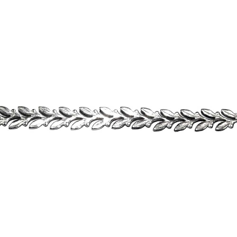 935 Argentium Silver Gallery wire, Bezel wire, Gallery ribbon, Gallery pattern, Jewelry making, Setting, Silver wire - 4 inch (10 cm)