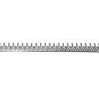 935 Argentium Silver Bezel wire, Gallery wire, Gallery ribbon, Gallery pattern, Argentium silver, Wire, Jewelry making - 4 inch (10 cm)