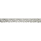 935 Argentium Silver Bezel wire, Gallery wire, Gallery ribbon, Gallery pattern, Argentium silver, Jewelry making, Silver - 4 inch (10 cm)