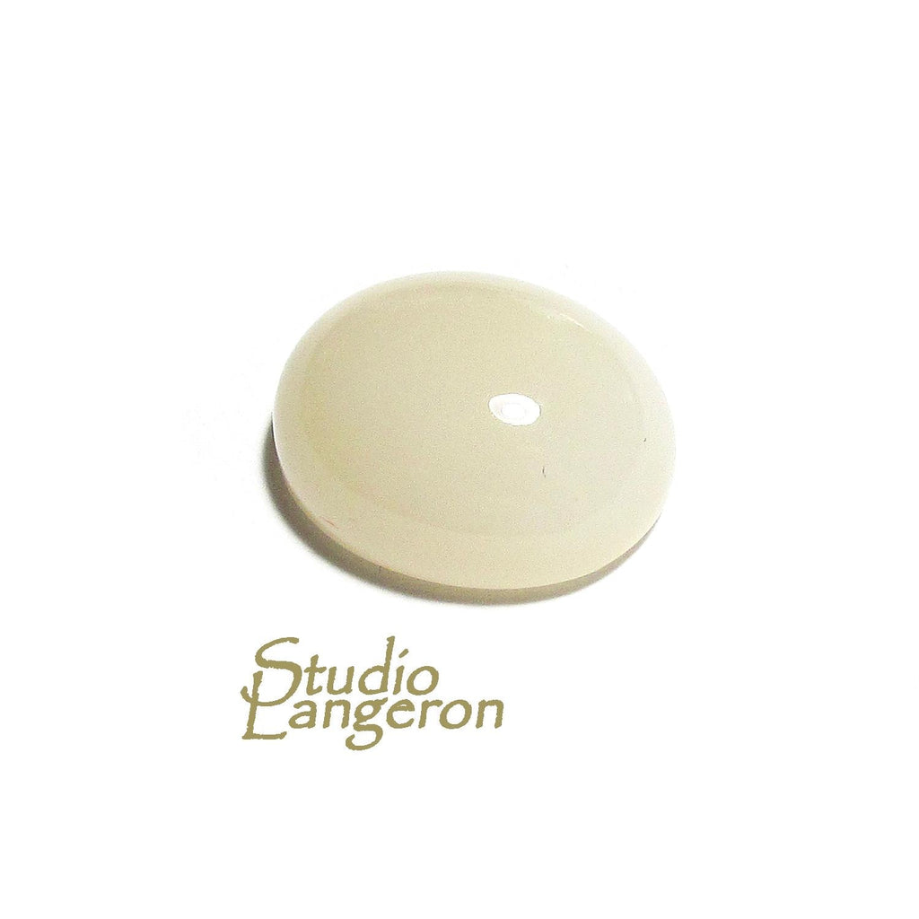 SALE!  Natural Chalcedony, cabochon, size 17x14x7.6mm, Natural Chalcedony, Natural Gemstone, Jewelry making - 1 piece