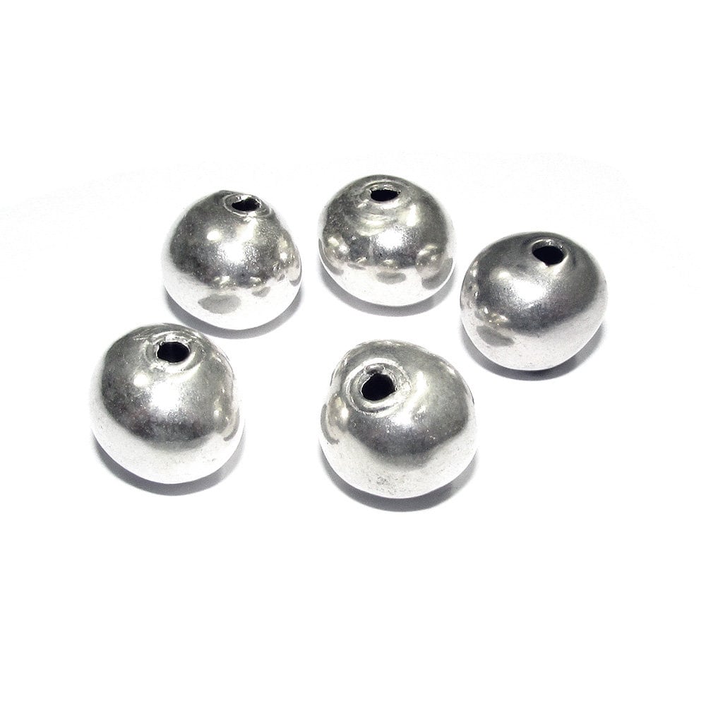 925 sterling silver handmade beads BB34, silver beads, handmade beads, Jewelry making, decorative bead, Original bead, Large beads - 1 piece
