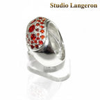 Statement Red topaz ring 925 sterling silver size 7, Handmade ring, single copy, 925 Silver ring, Red topaz, silver ring, gemstone, red ring