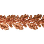 Natural Copper Bezel wire, Gallery wire, Gallery ribbon, Gallery pattern, Natural Copper, Jewelry making, Setting, Findings - 4 inch (10 cm)