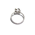 925 sterling silver blank ring with bezel cup 8mm size 4 - 11, silver ring, bezel cup, base ring, Jewelry making, Setting ring - 1 piece