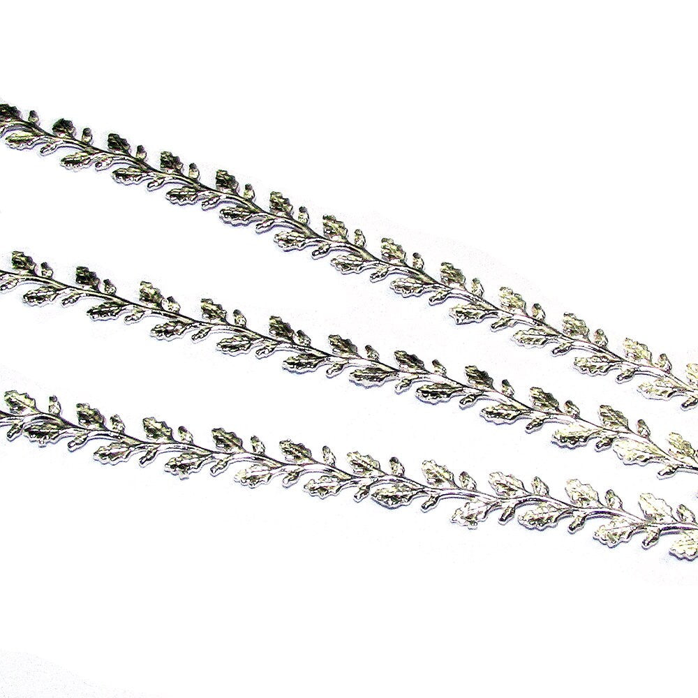 Fine Silver Floral Bezel Wire, Jewelry Making, (7.0x0.5cm)