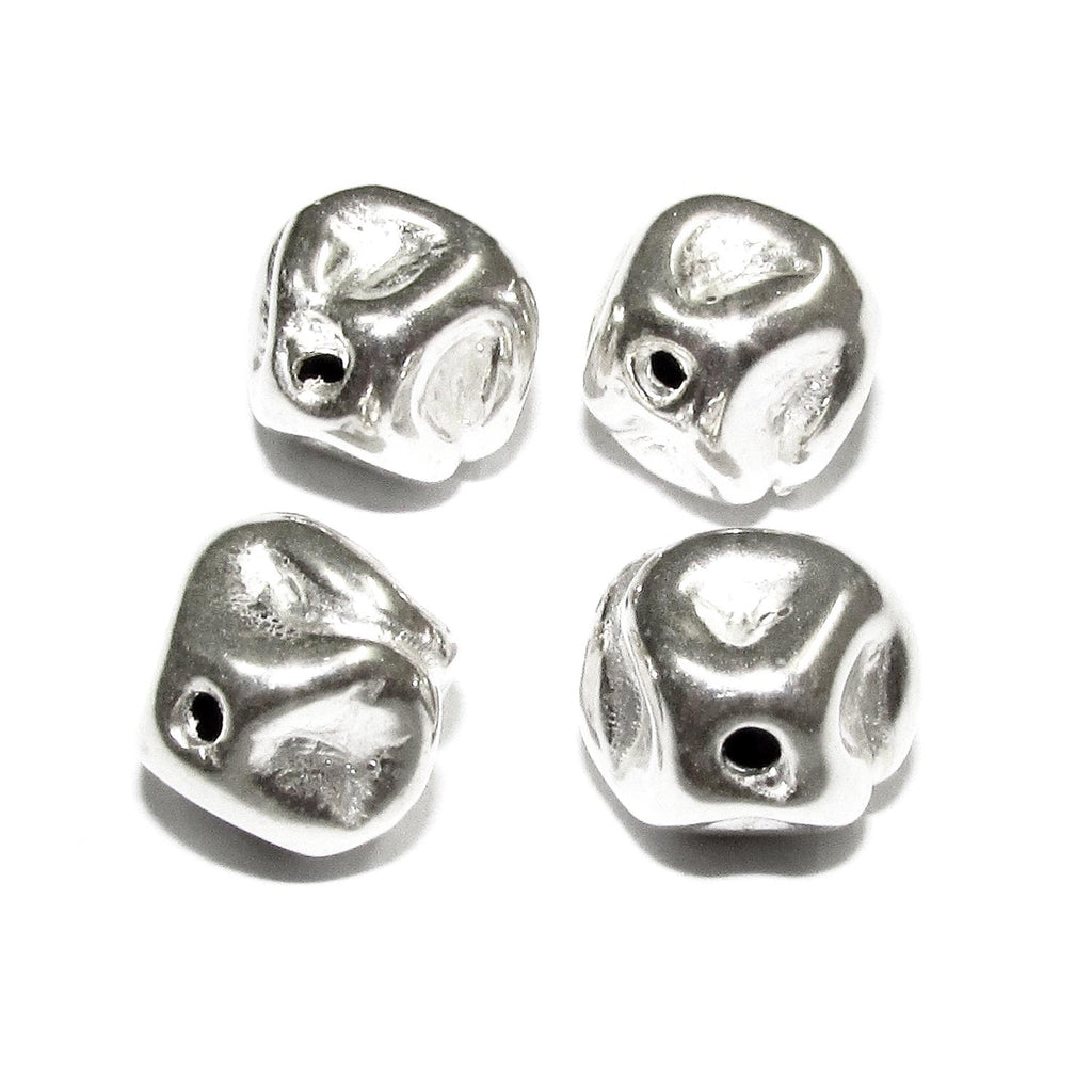 925 sterling silver handmade beads BP117, silver beads, Jewelry making, handmade beads, decorative beads, Original beads - 1 piece
