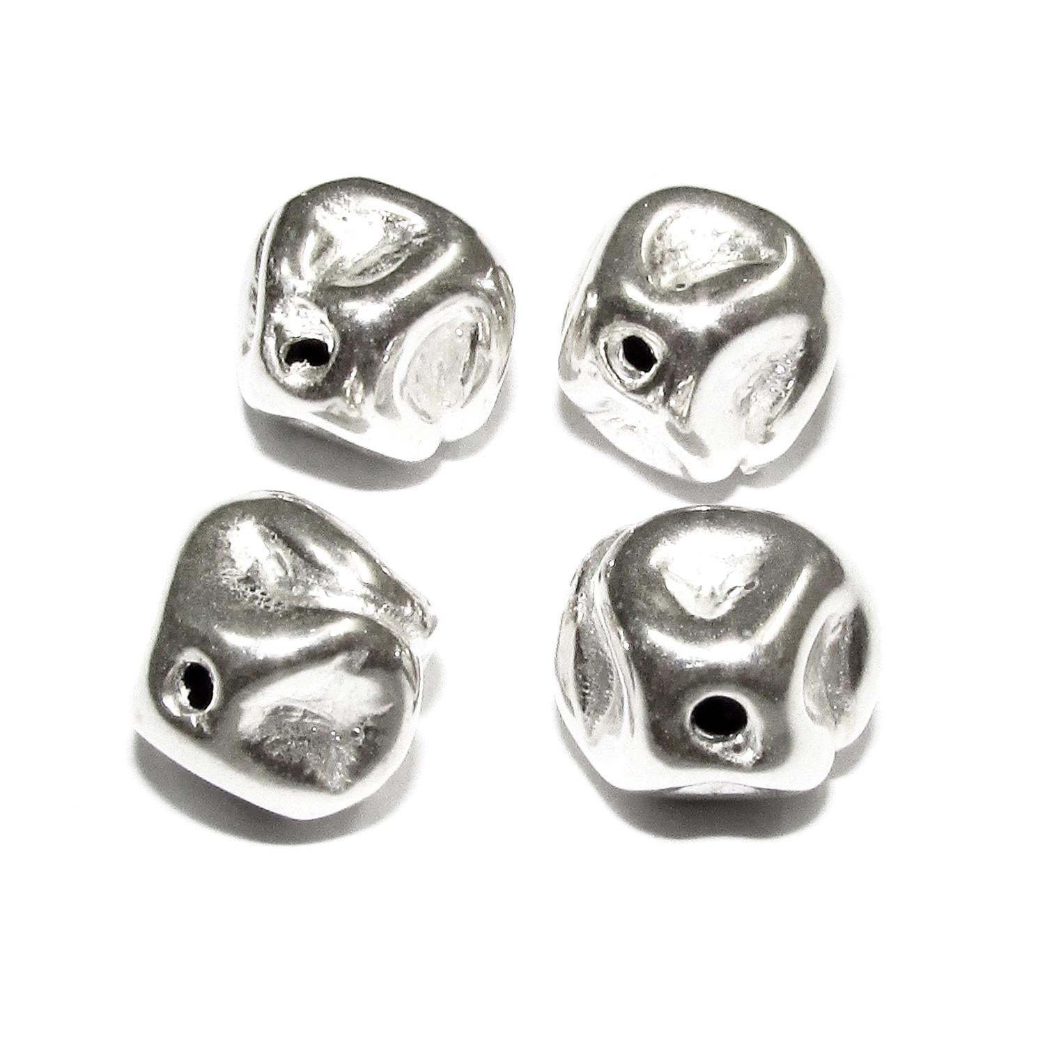 925 sterling silver handmade beads BP117, silver beads, Jewelry making, handmade beads, decorative beads, Original beads - 1 piece