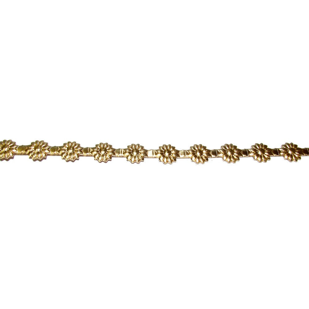 14K Yellow Gold filled Gallery wire, Jewelry making, Gallery ribbon, Gallery pattern, Gold Filled Wire, Gold Filled Setting - 4 inch (10 cm)