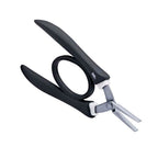 Anex 258 Stainless Flat Pincers With Rubber Grip, Large Plier Anex 258, Jewelry making, Jewelry tools, Jewelry pliers  - 1 piece