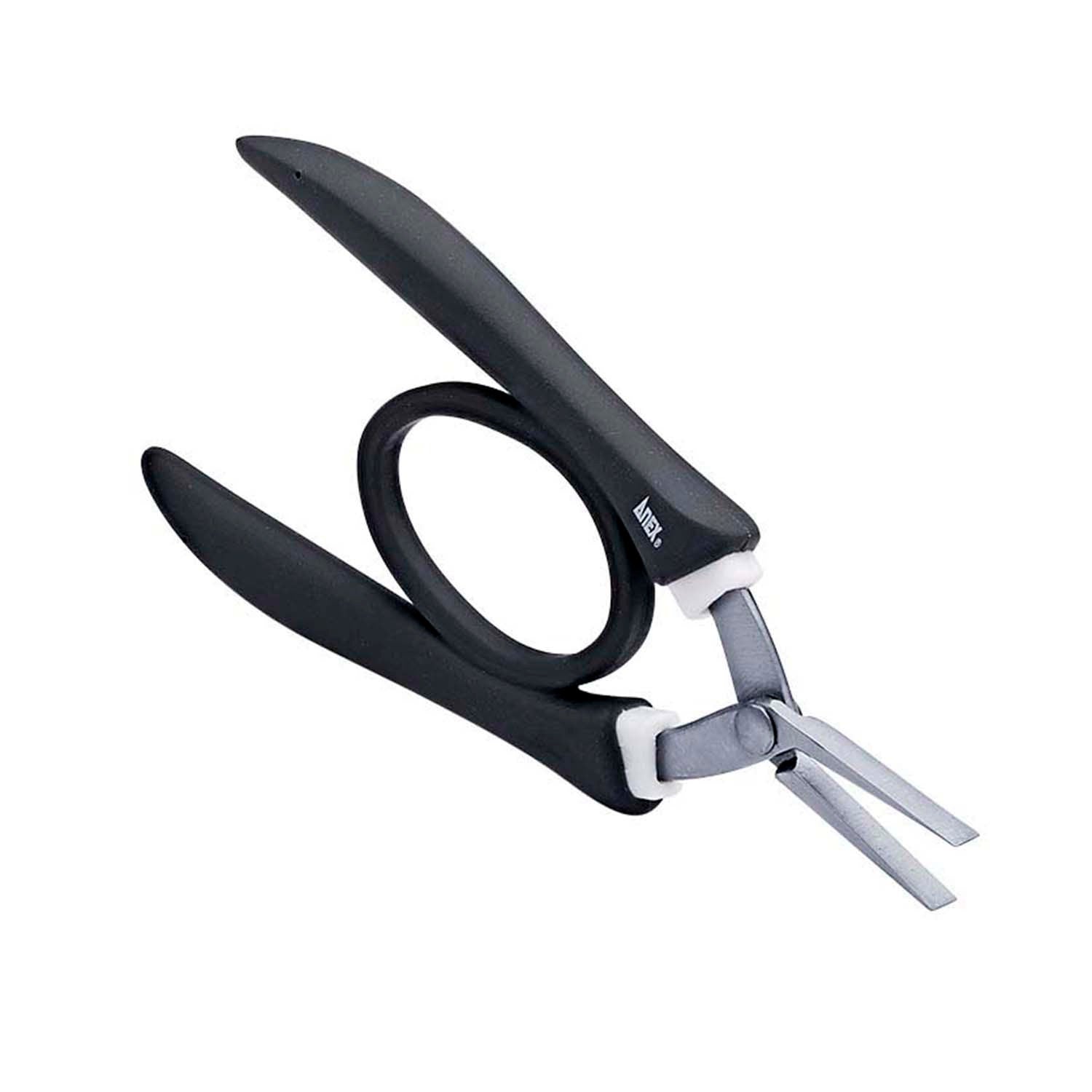 Anex 258 Stainless Flat Pincers With Rubber Grip, Large Plier Anex 258, Jewelry making, Jewelry tools, Jewelry pliers  - 1 piece