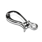 925 Sterling Silver Hook Eye Magnetic Large Clasps, Silver clasp, Magnetic clasp, Hook eye clasp, Sterling silver, Jewelry making - 1 piece