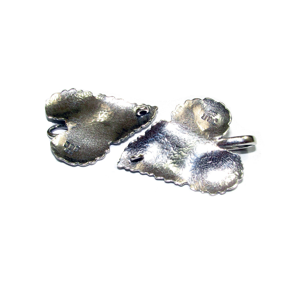 925 Sterling Silver Large Hook Eye Decorative Clasp