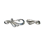 925 Sterling Silver Hook Eye Clasps