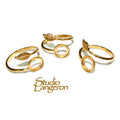 14K Yellow gold filled open blank ring with bezel cup 8 mm, base ring, bezel cup, ring gold filled, Setting, Jewelry making- 1 piece