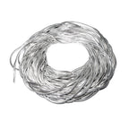 925 Sterling Silver snake beading chain thickness 1.0 mm, beading snake chains, Jewelry making, silver chains, beading chains - 1 Ft (30 cm)