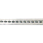 935 Argentium Silver Bezel wire, Gallery wire, Gallery ribbon, Gallery pattern, Argentium silver, Wire, Jewelry making - 4 inch (10 cm)