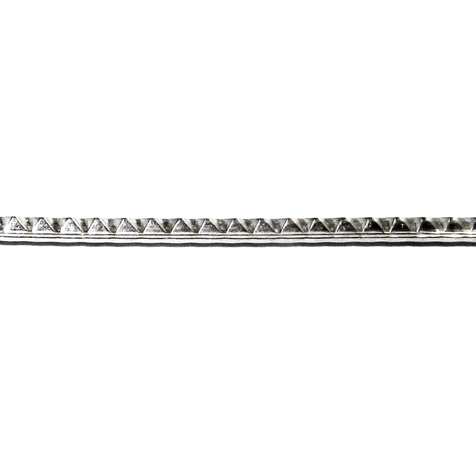 935 Argentium Silver Gallery wire, Bezel wire, Gallery ribbon, Gallery pattern, Argentium silver, Jewelry making, Wire - 4 inch (10 cm)