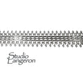935 Argentium Silver Bezel wire, Gallery wire, Gallery ribbon, Gallery pattern, Argentium silver, Wire, Jewelry making - 4 inch (10 cm)