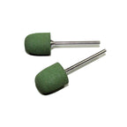 Green Rubber Silicone Polishers, Jewelry tools, Coarse grit, Jewelry making - 1 piece