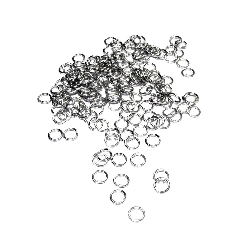 10 pcs 925 Sterling Silver Open Jump Rings 0.9 mm (19GA) Inside Diameter 2.0, 2.5, 3.5, 4.0, 5.0 mm, Open jump rings, Jewelry making