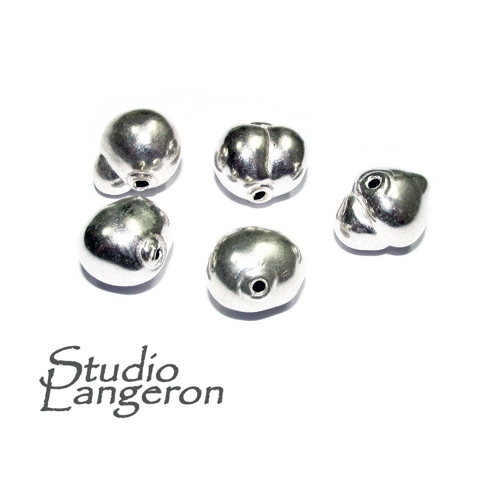 925 sterling silver handmade beads BB 58, handmade, silver beads, silver, beads, handmade beads, decorative beads, Original beads - 1 piece
