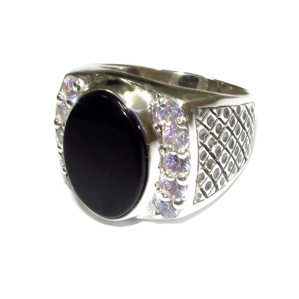 Agate man ring 925 sterling silver size 9 1/2, single copy, sterling silver, natural Agate, man ring, gemstone, Handmade ring