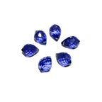 Natural Tanzanite Teardrop faceted Beads size 10x7 mm, Tanzanite Gemstone, Jewelry making, Natural Gemstone Teardrop beads - 1 piece