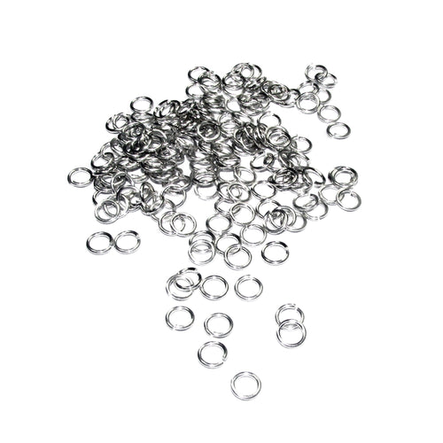 10 pcs 925 Sterling Silver Open Jump Rings 1.0 mm (18GA) Inside Diameter 2.0, 2.5, 3.0, 3.5, 4.0, 5.0, 6.0 mm, Jump rings, Jewelry making