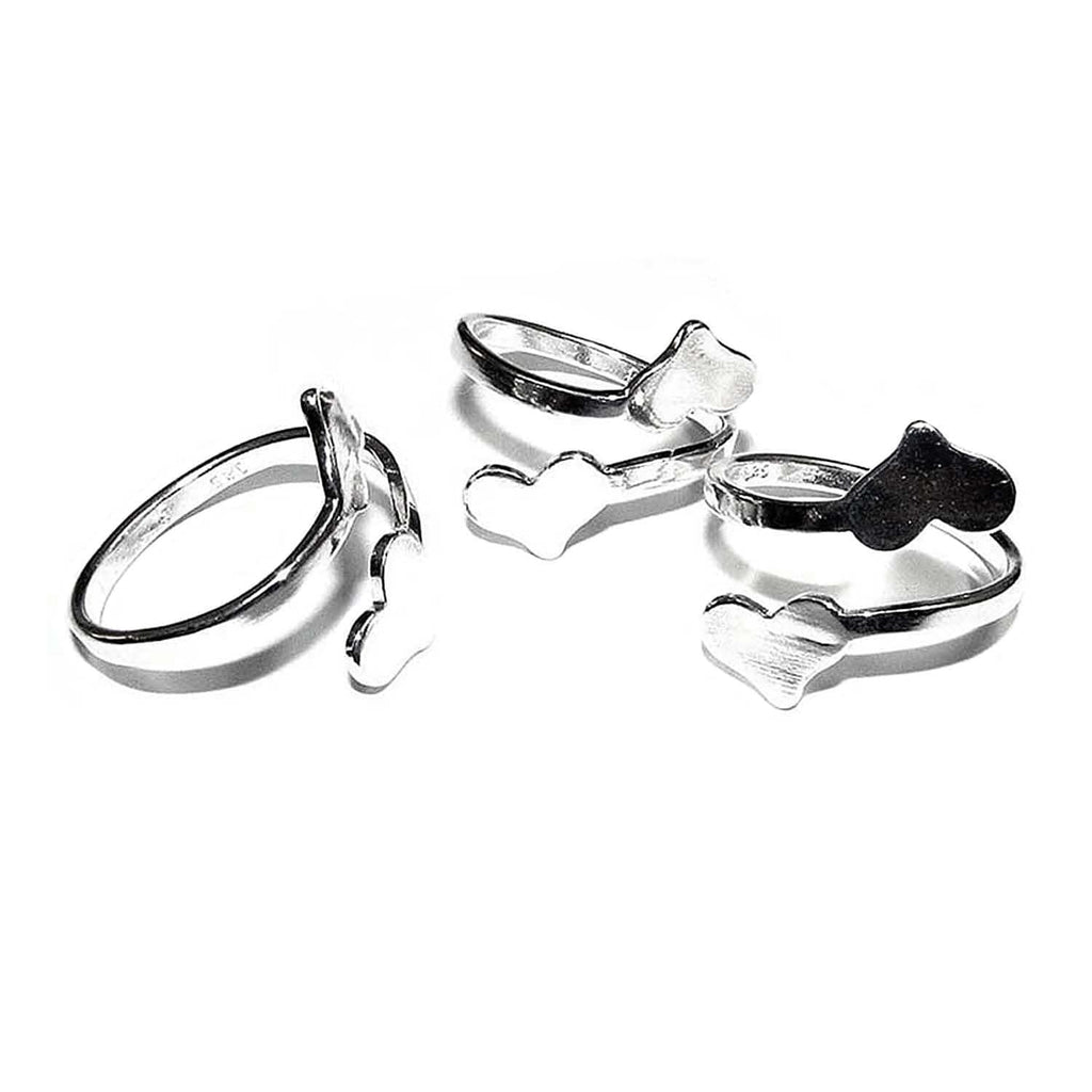 925 sterling silver open blank ring with a platforms for Engraving or gluing, silver ring, base ring, Jewelry making, Setting - 1 piece