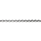 1.6 mm 925 Sterling Silver rolo cable chain, silver chain, 925 silver shiny chain, Jewelry making, sterling silver chain - 1 Ft (30 cm)