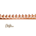 Natural Copper Gallery Bezel Wire: Jewelry Making Supplies (4 inch/10 cm)