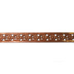 Natural Copper Bezel wire, Gallery wire, Gallery ribbon, Gallery pattern, Natural Copper, Copper wire, Jewelry making - 4 inch (10 cm)