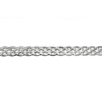 935 Argentium Silver Bezel wire, Gallery wire, Gallery ribbon, Gallery pattern, Jewelry making, Setting, Silver wire - 4 inch (10 cm)