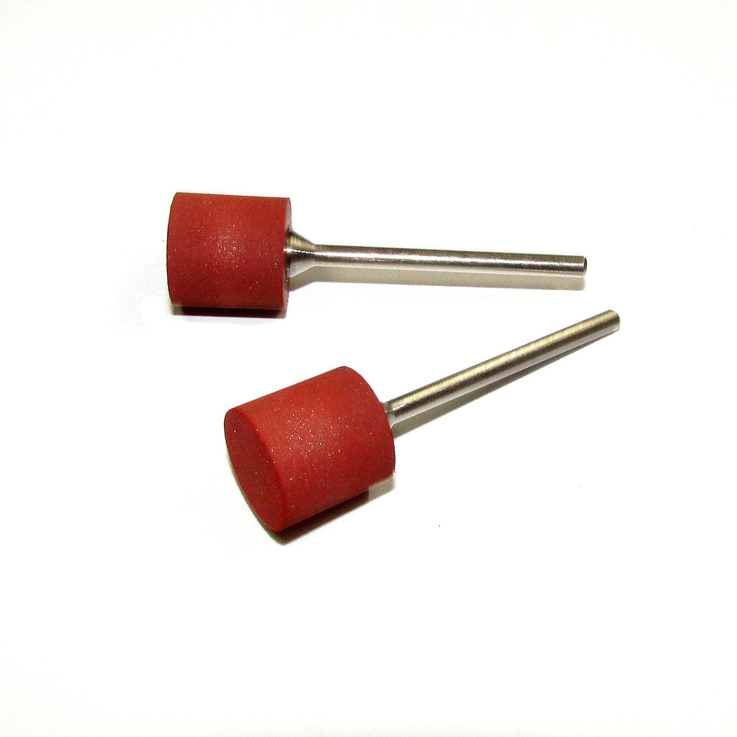 Brown Rubber Silicone Cylinder Polishers, Jewelry tools, medium grit, Jewelry making - 1 piece