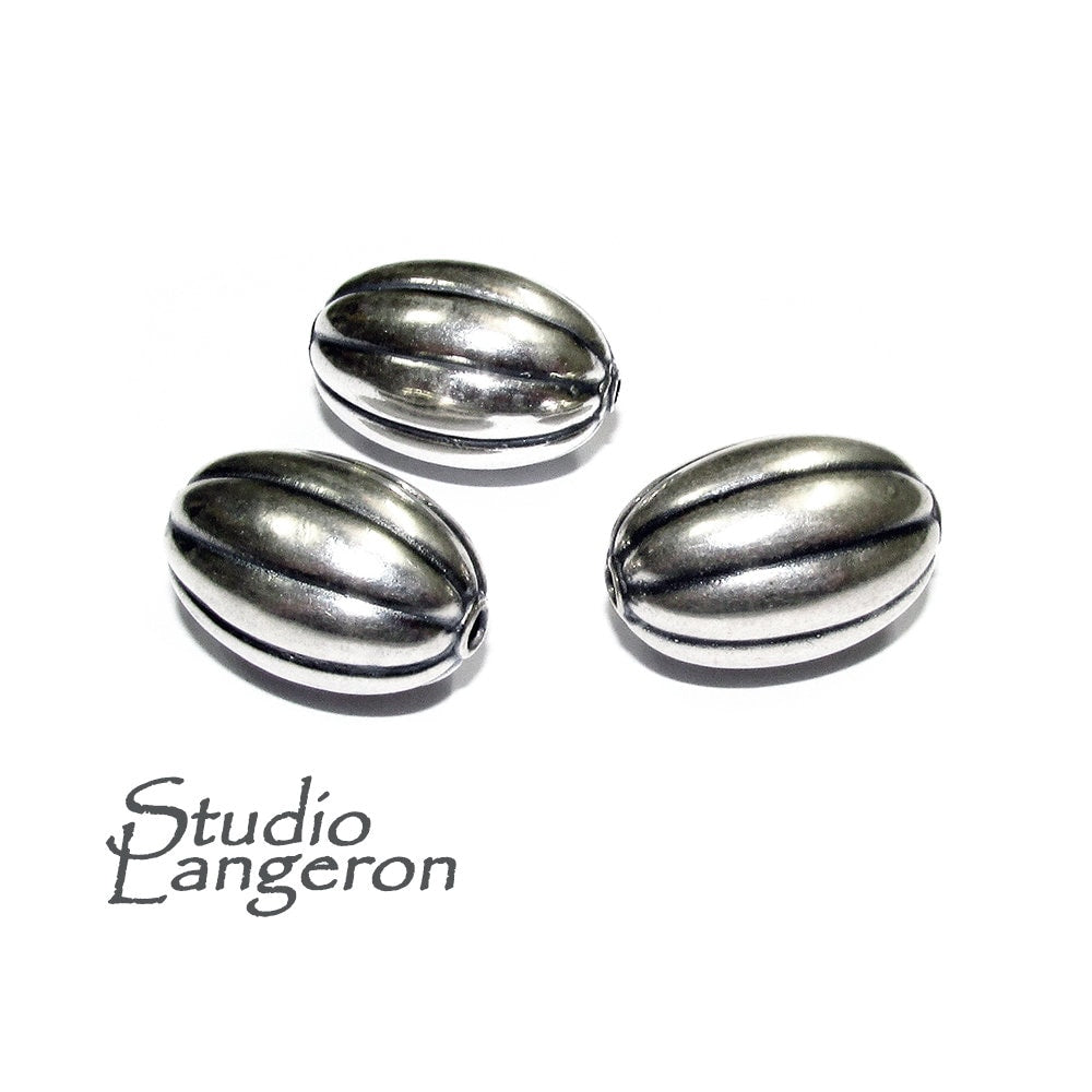 925 sterling silver handmade beads BB71, silver beads, handmade beads, Jewelry making, decorative bead, Original bead, Large beads - 1 piece