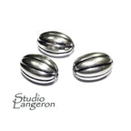 925 sterling silver handmade beads BB71, silver beads, handmade beads, Jewelry making, decorative bead, Original bead, Large beads - 1 piece