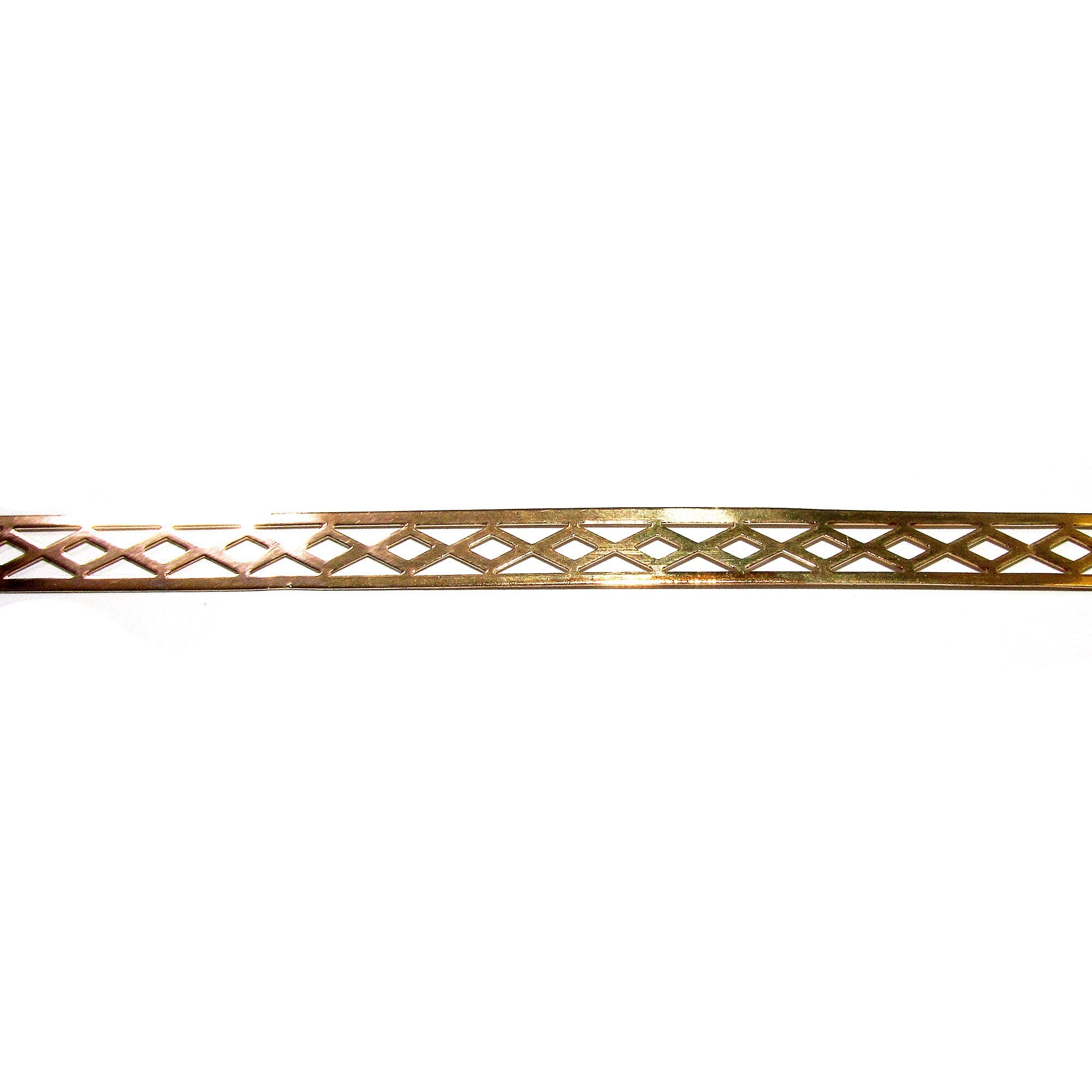14K Yellow Gold filled Gallery wire, Bezel wire, Gallery ribbon, Gallery pattern, Jewelry making, Gold Filled Setting - 4 inch (10 cm)