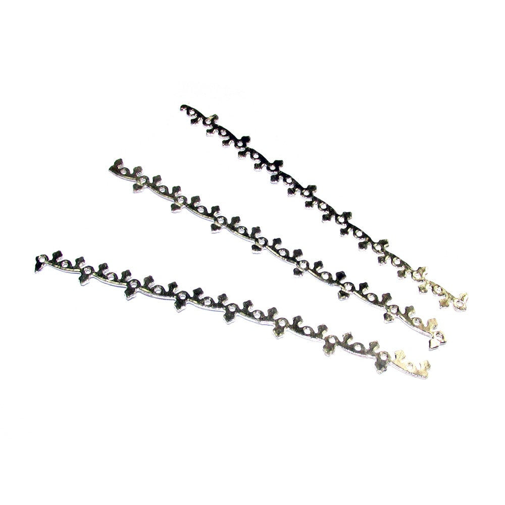 999 Fine silver Casted Bezel wire size 6.5x0.5 cm (2.4 inch), Gallery wire, Setting silver, Gallery pattern, Jewelry making, Wire - 1 piece