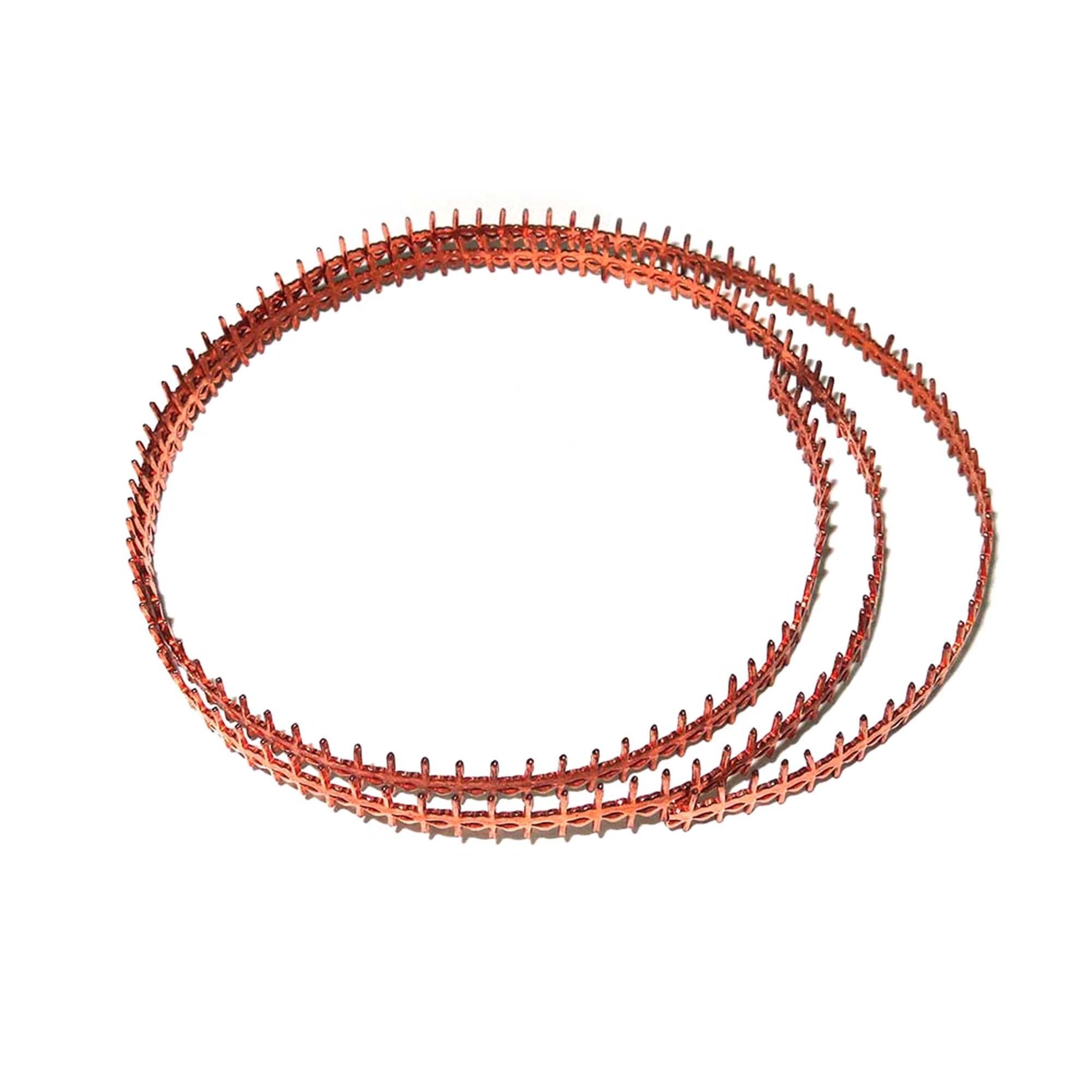 Natural Copper Bezel wire, Gallery wire, Gallery ribbon, Gallery pattern, Natural Copper, Wire, Jewelry making, Findings - 4 inch (10 cm)