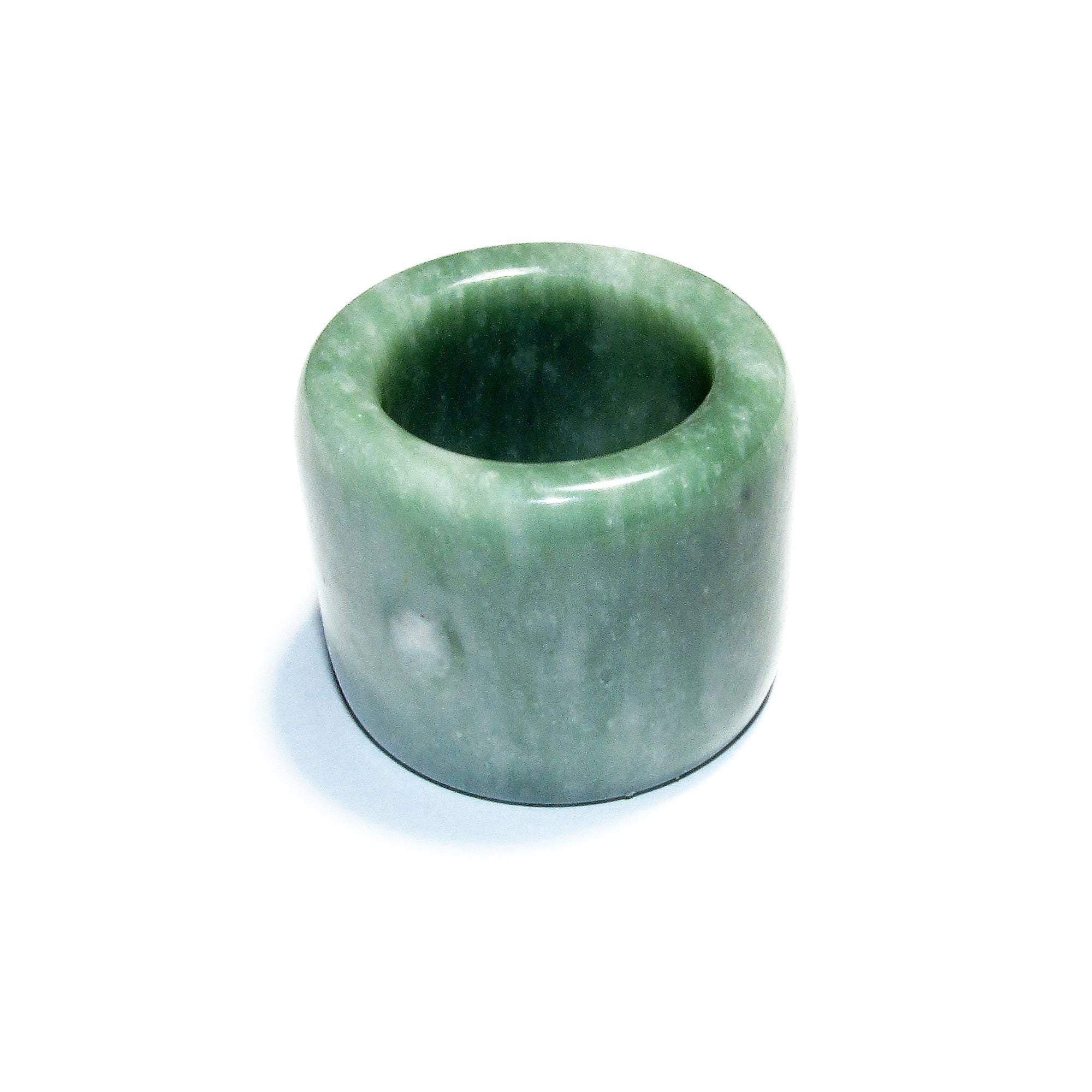 Natural Green Jade band Ring size 12 1/2, Green Jade stone ring, Band Ring, Natural Gemstone ring, Unisex rings, Solid gemstone