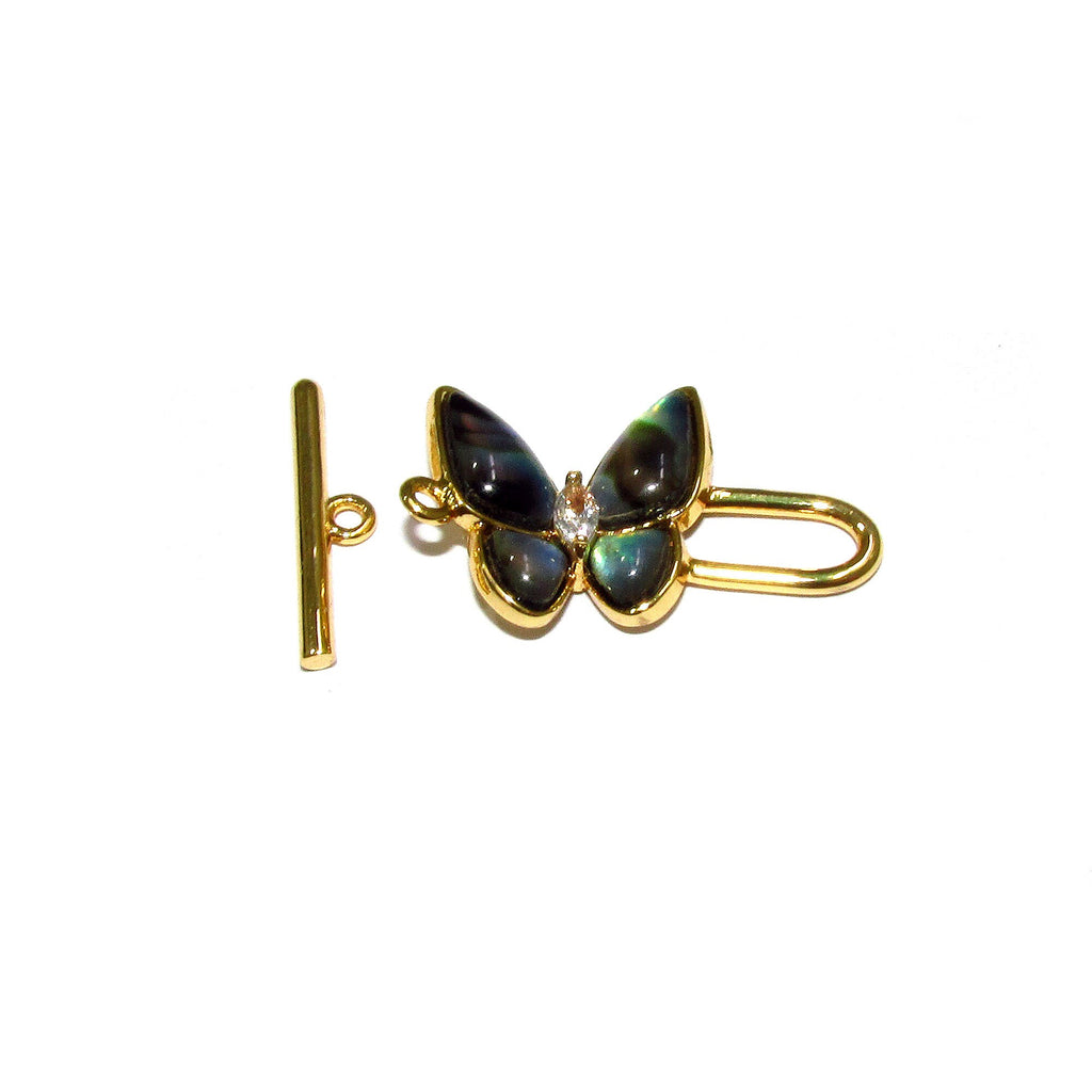 14K Yellow Gold filled Toggle Clasps size 27.5x16.0 mm, Gold Filled Toggle clasp, Jewelry making, Gold Filled clasp, Clasp toggle - 1 piece