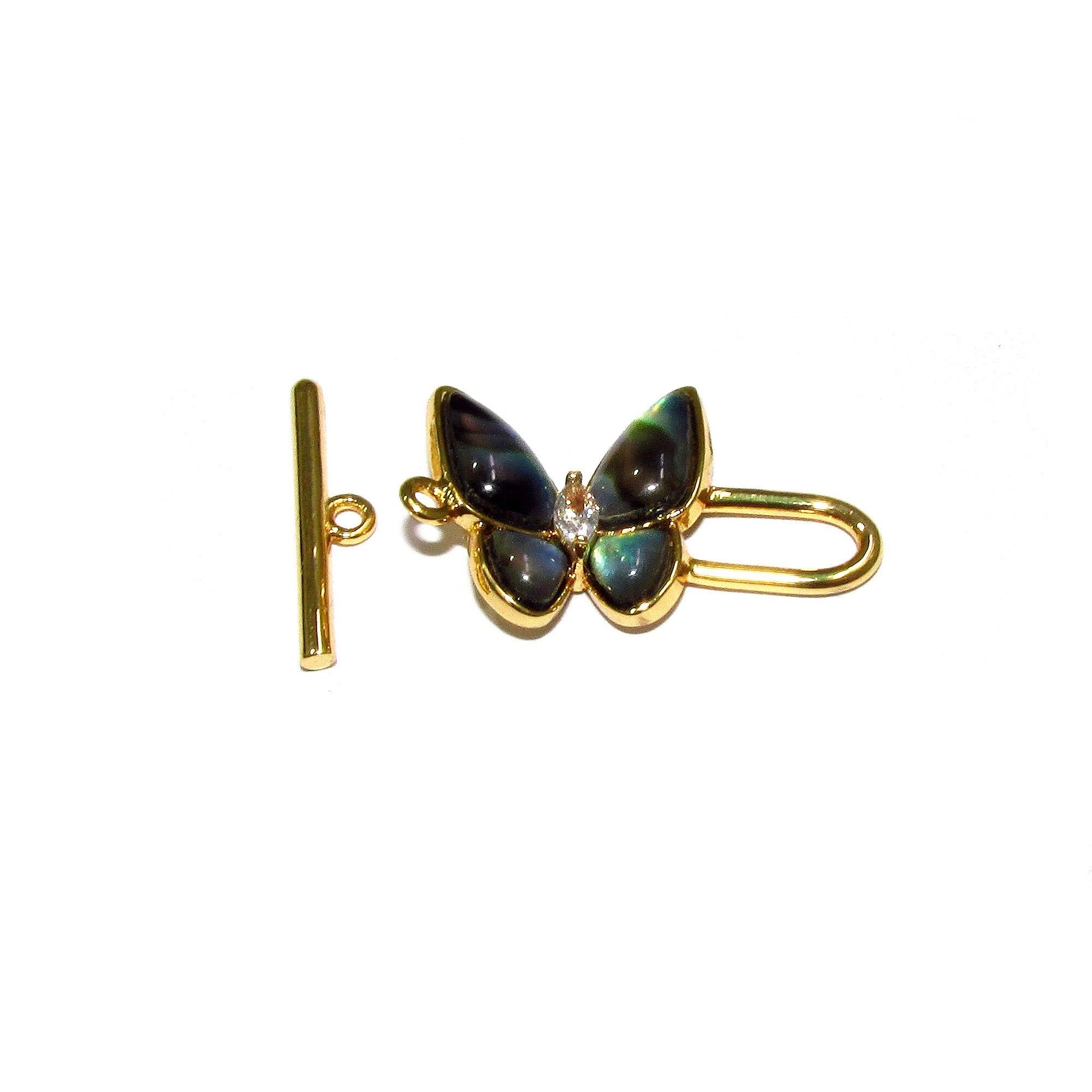 14K Yellow Gold filled Toggle Clasps size 27.5x16.0 mm, Gold Filled Toggle clasp, Jewelry making, Gold Filled clasp, Clasp toggle - 1 piece