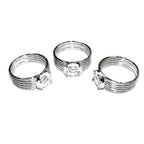 925 sterling silver blank ring with bezel cup 8 mm size 6, 7, 8, jewelry making, blank ring, silver ring, bezel cup - 1 piece