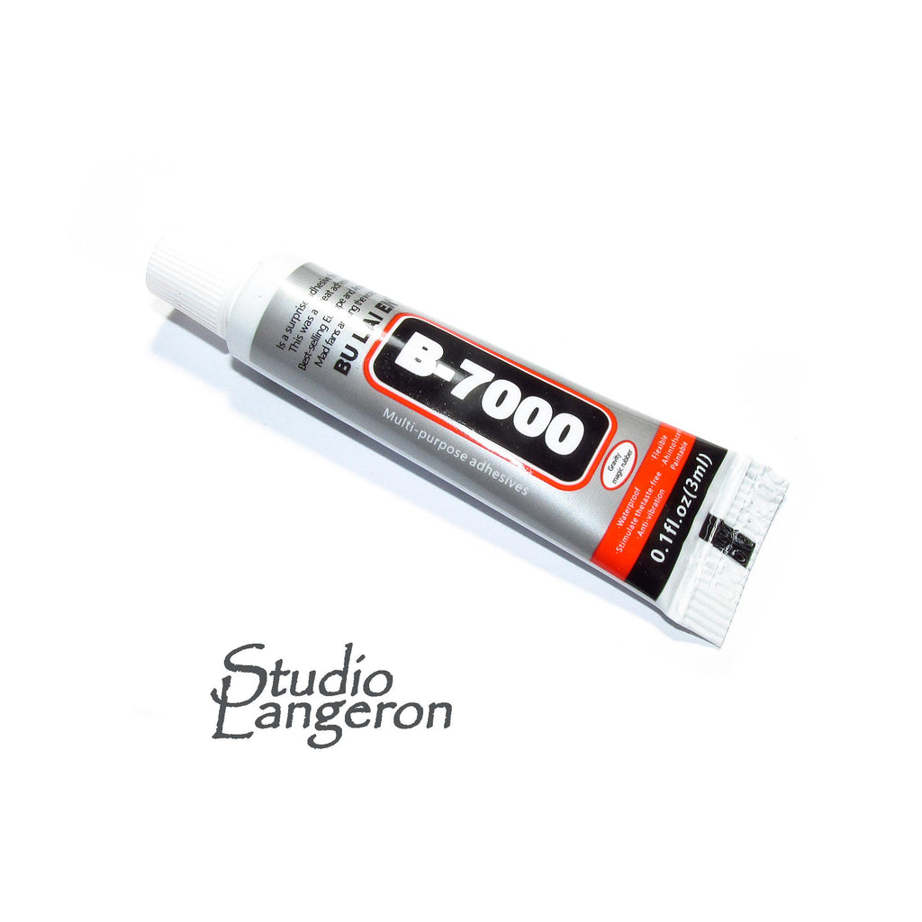B7000 Permanent Craft Adhesive 3 ml (0.1 oz), Jewelry Craft Adhesive Glue, beading Glue, Beading Suppliers, Jewelry making - 1 piece