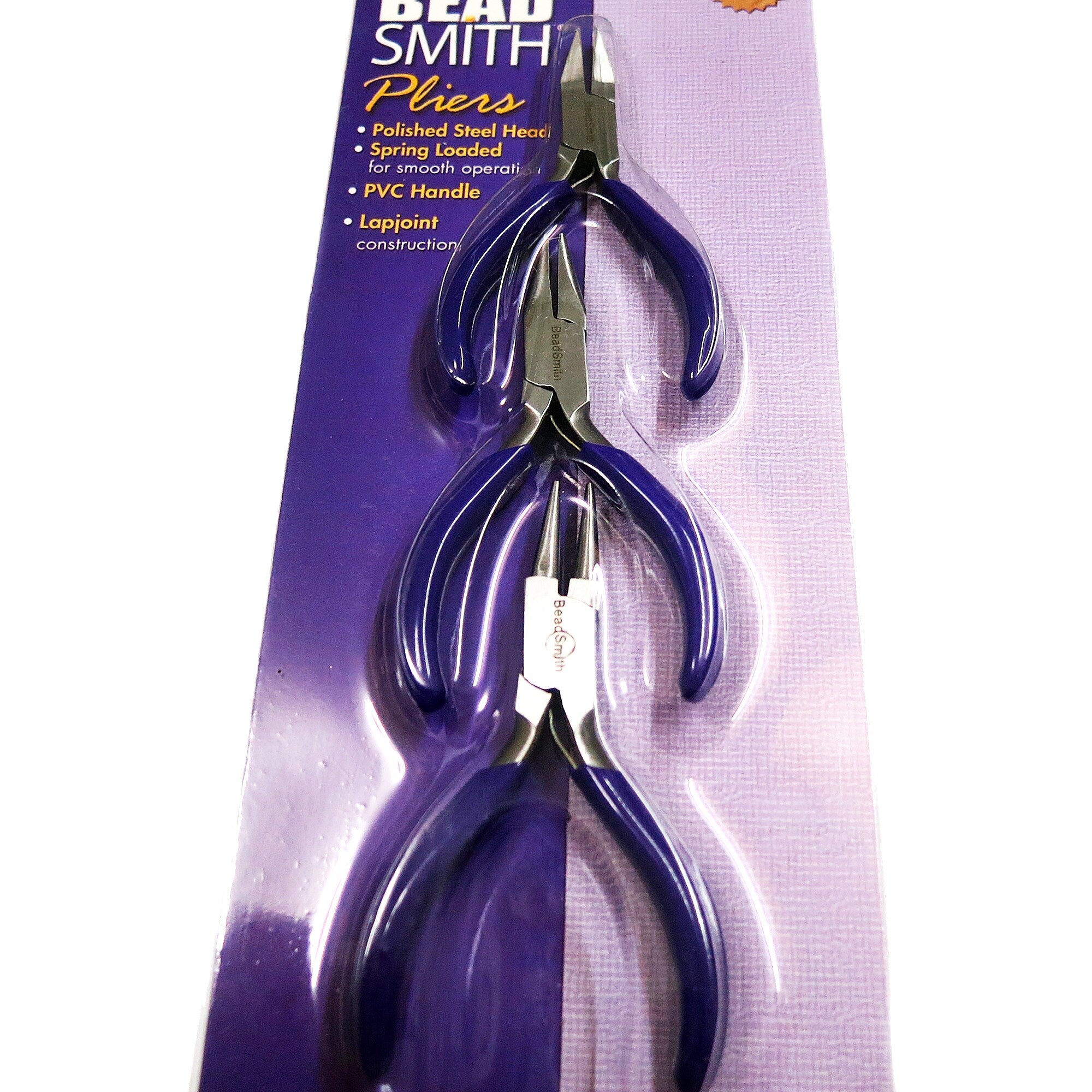 3-piece Mini Plier set for Jewelry Making PL33, BeadSmith, Length 76 mm (3.0 inch) each, Jewelry making  - 1 piece